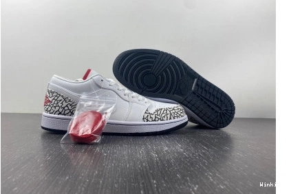Low  1 Phat 338145-162 Grey Cement Jordan 0801